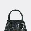 KOOKAÏ BAG TINY CROCO Black Cheap
