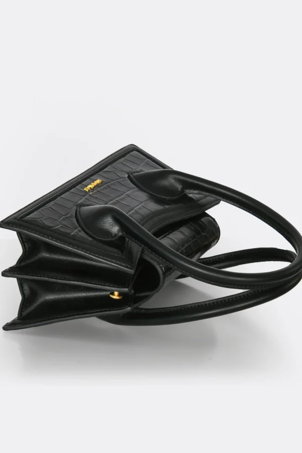 KOOKAÏ BAG TINY CROCO Black Cheap