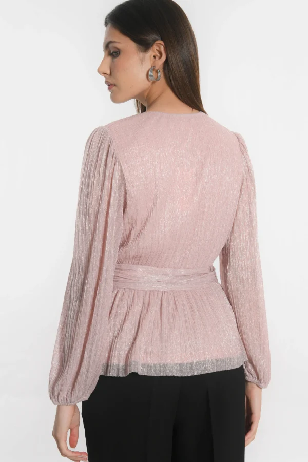 KOOKAÏ BLOUSE - AGLAE - Rose Discount