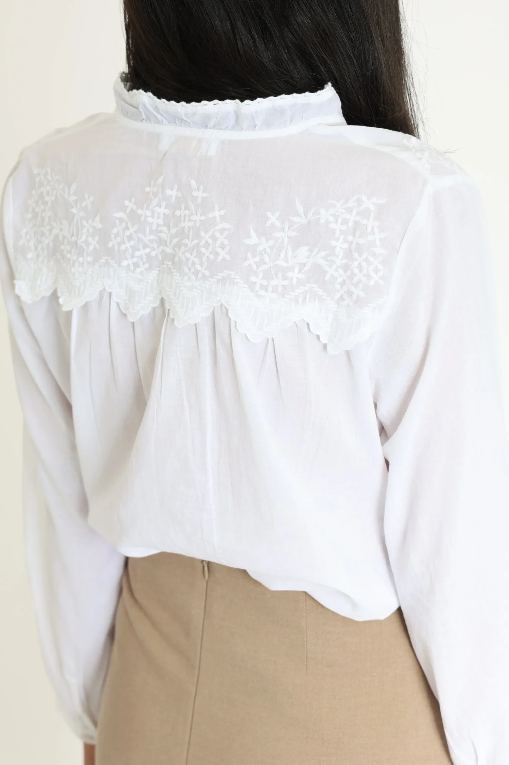 blouse_chemise_cleo_blanc_2.webp KOOKAÏ BLOUSE CHEMISE CLEO Blanc New