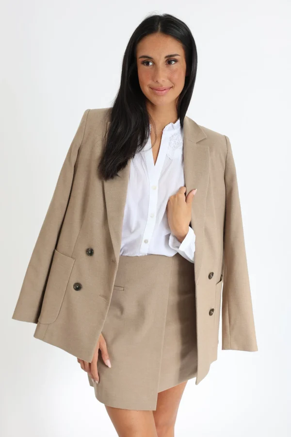 KOOKAÏ BLOUSE CHEMISE CLEO Blanc New