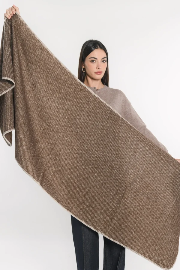 KOOKAÏ ÉCHARPE AMANDA Marron Fashion