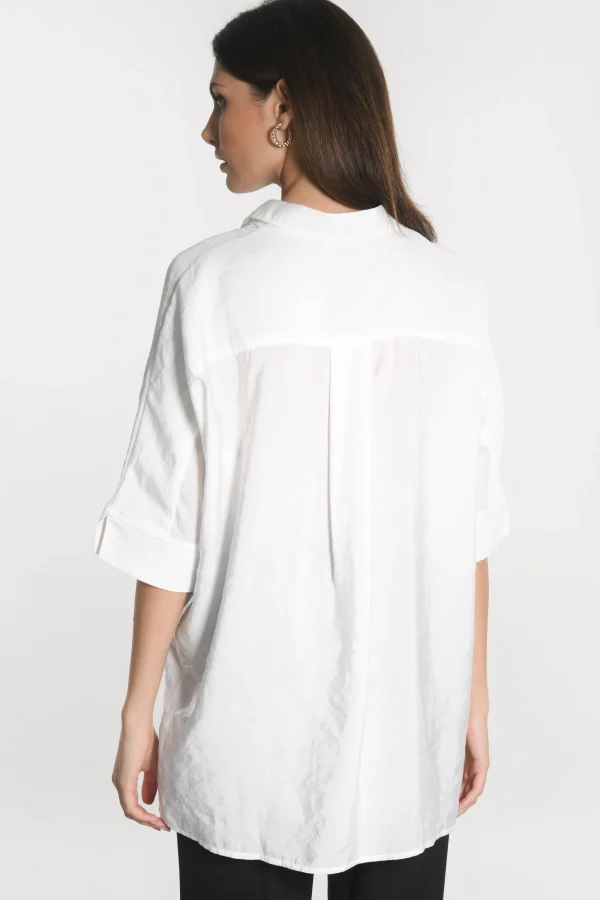 KOOKAÏ CHEMISE OVERSIZE LILOU OFF WHITE Offwhite Online