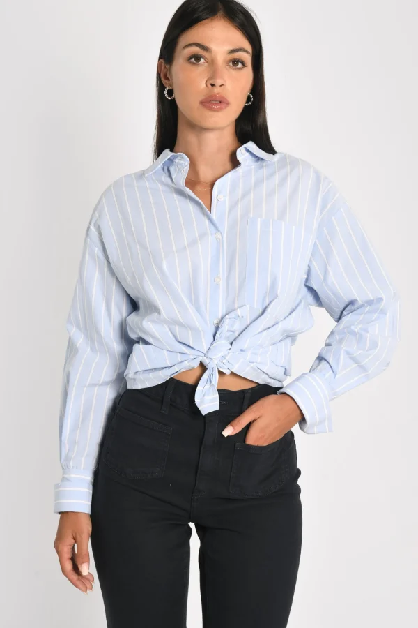 KOOKAÏ CHEMISE RAYURES DANDY ERIN Bleu/blanc Best