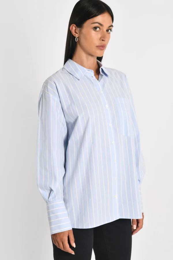 KOOKAÏ CHEMISE RAYURES DANDY ERIN Bleu/blanc Best