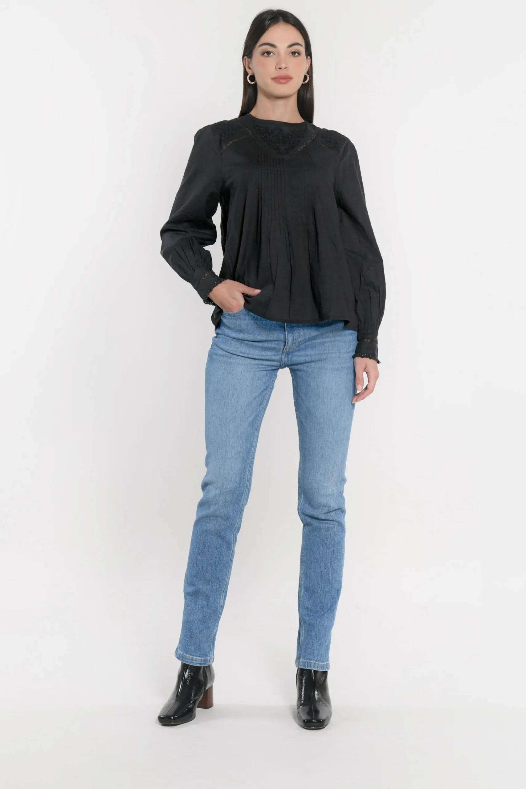 chemisier_blouse_helena_n_2.webp KOOKAÏ CHEMISIER BLOUSE HELENA Noir Fashion