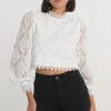 KOOKAÏ CHEMISIER BLOUSE KELLY Blanc New