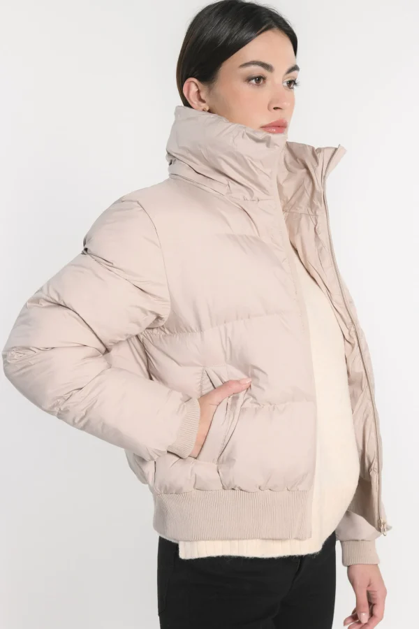 KOOKAÏ DOUDOUNE COURTE KAREN Beige Clearance