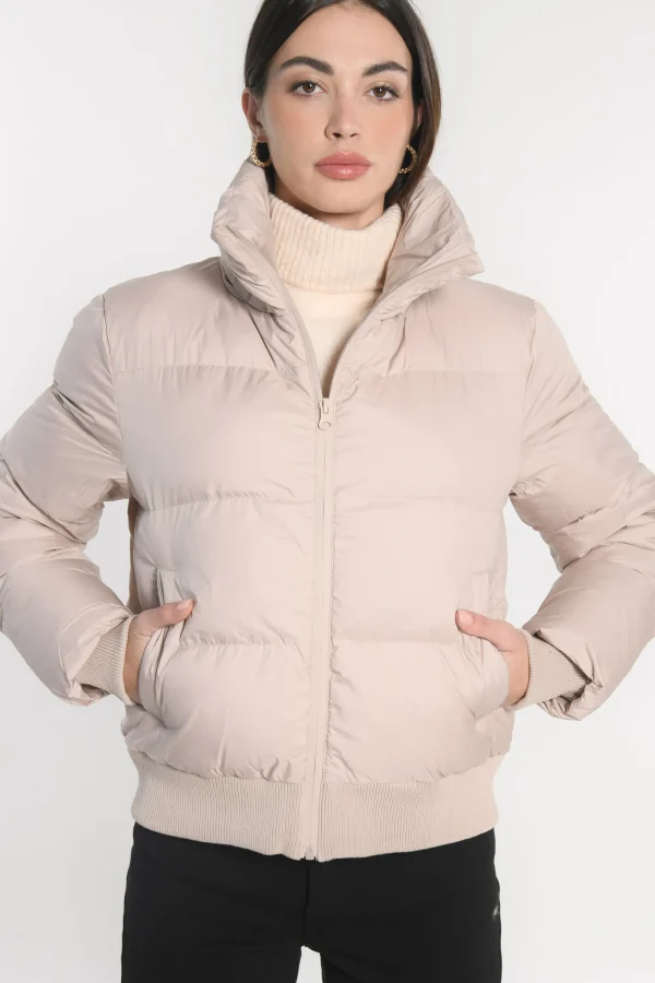 KOOKAÏ DOUDOUNE COURTE KAREN Beige Clearance