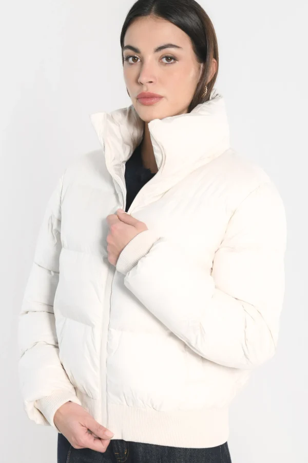 KOOKAÏ DOUDOUNE COURTE KAREN Ecru Outlet
