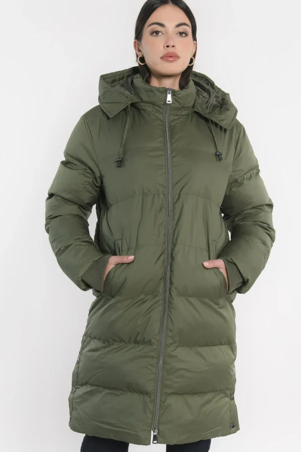 KOOKAÏ DOUDOUNE LONGUE VIRANY Kaki Hot