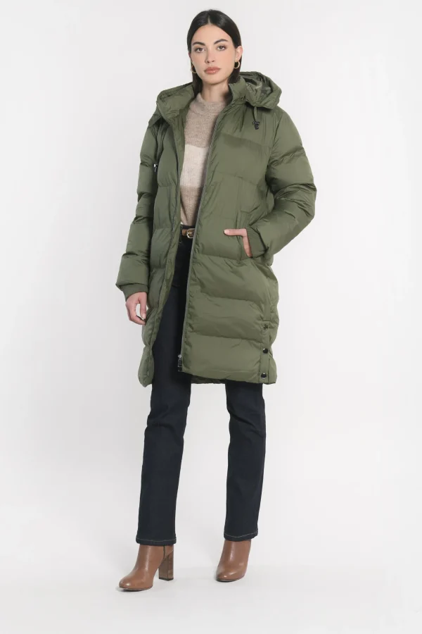 KOOKAÏ DOUDOUNE LONGUE VIRANY Kaki Hot