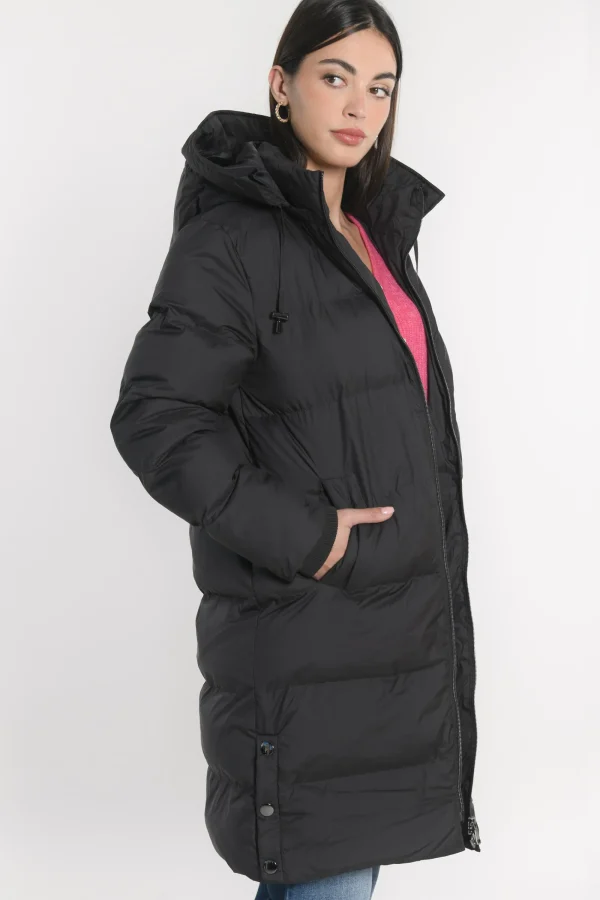 KOOKAÏ DOUDOUNE LONGUE VIRANY Noir Fashion