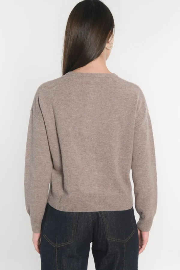 KOOKAÏ GILET ANITA BEIGE CHINÉ Beigechine Best Sale