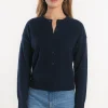 KOOKAÏ GILET ANITA Navy Flash Sale