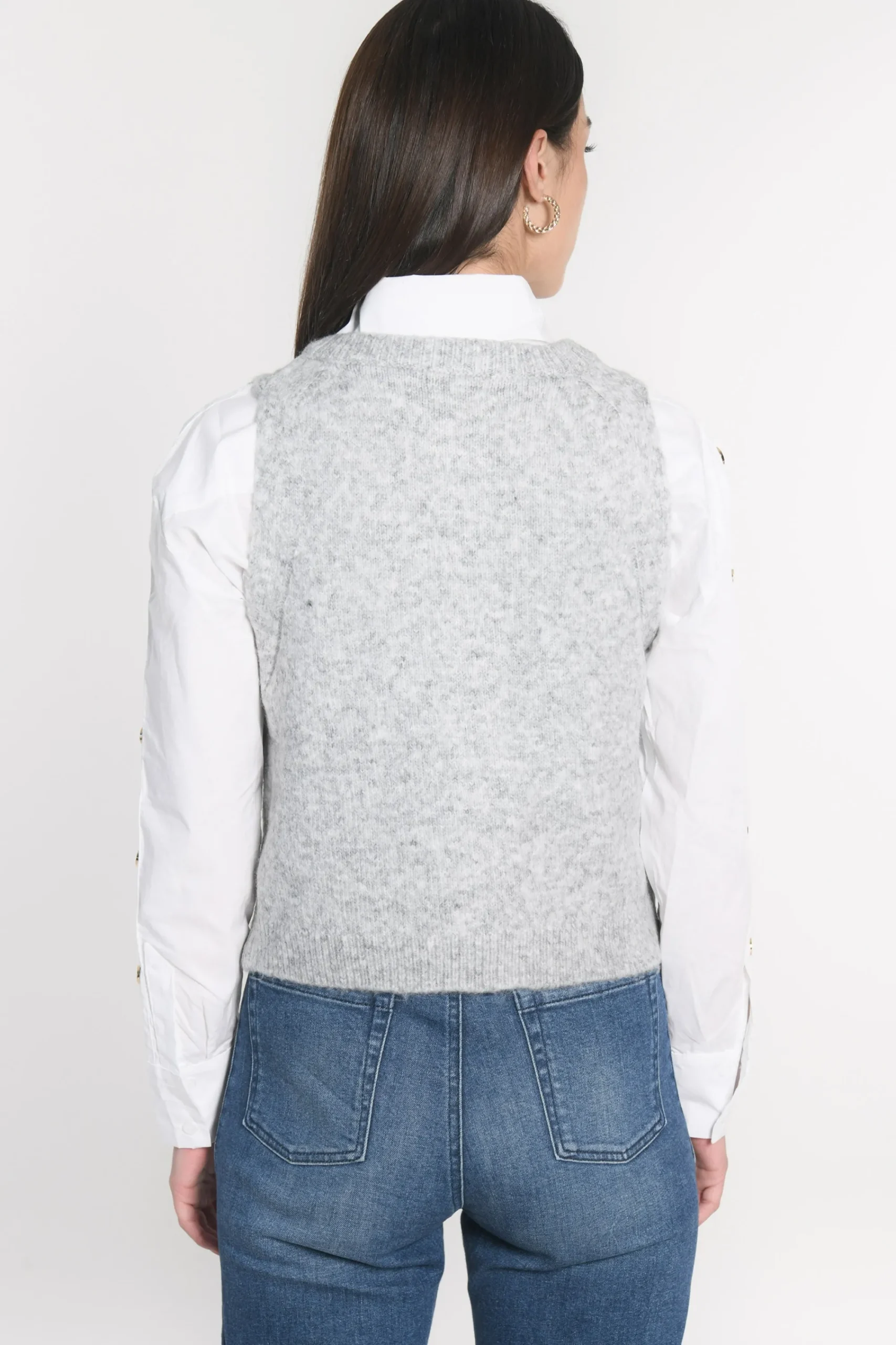 gilet_joana_gris_chin_5.webp KOOKAÏ GILET JOANA GRIS CHINÉ Grischine Cheap