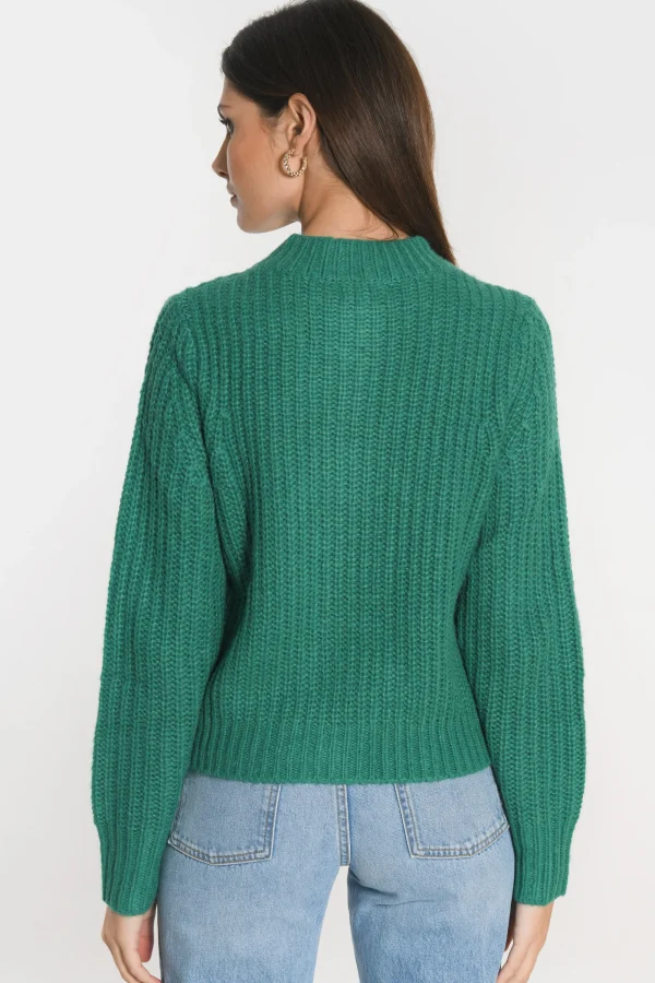 KOOKAÏ GILET LANA Emeraude Cheap