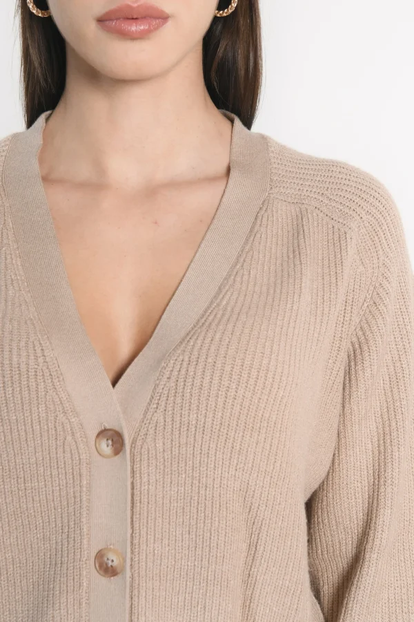 KOOKAÏ GILET LOU Camel Flash Sale