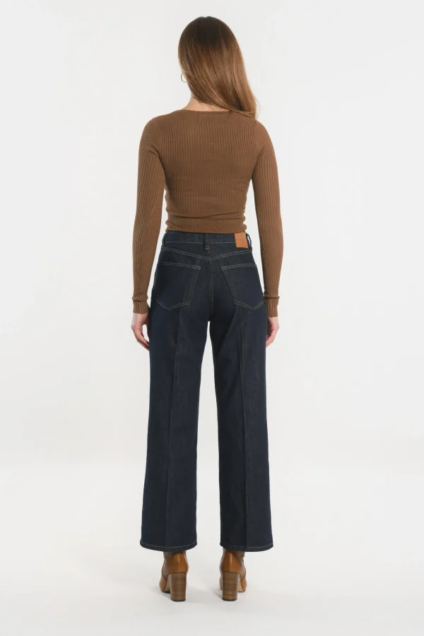 KOOKAÏ JEAN CROPPED - STACY - Rinse Discount