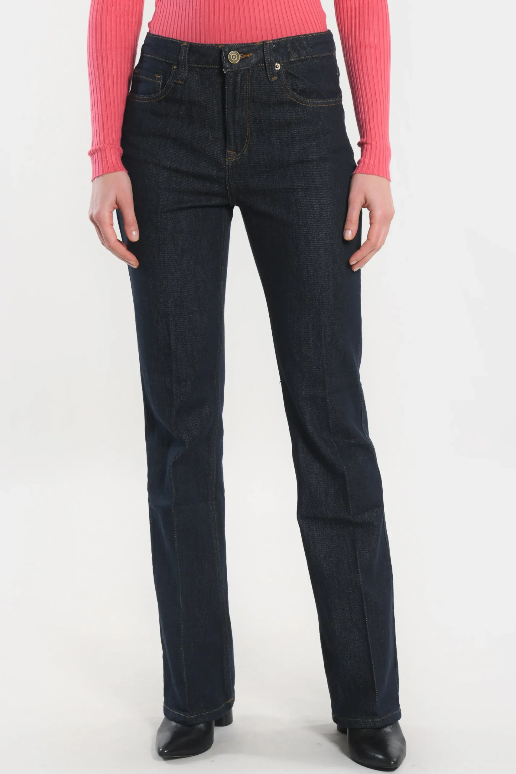 jean_flare__stacy__rinse_2.webp KOOKAÏ JEAN FLARE - STACY - Rinse New