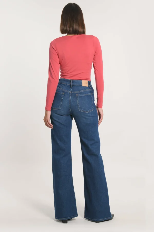 KOOKAÏ JEAN FLARE ANGELE DOUBLE STONE Doublestone Hot