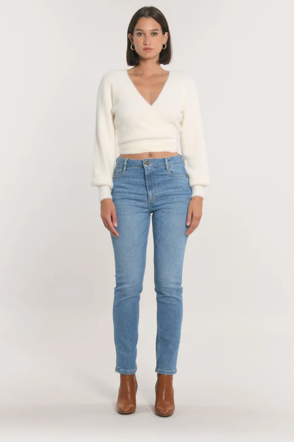 KOOKAÏ JEAN SLIM FELICITY SKY BLUE Skyblue Fashion