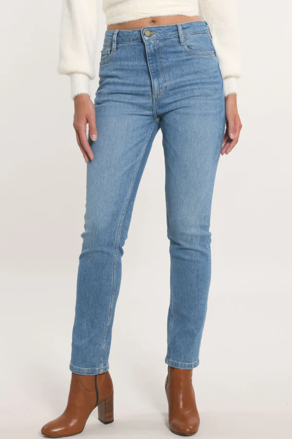 KOOKAÏ JEAN SLIM FELICITY SKY BLUE Skyblue Fashion