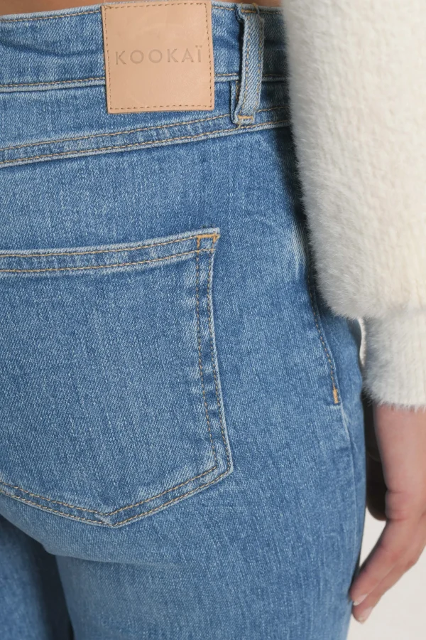 KOOKAÏ JEAN SLIM FELICITY SKY BLUE Skyblue Fashion