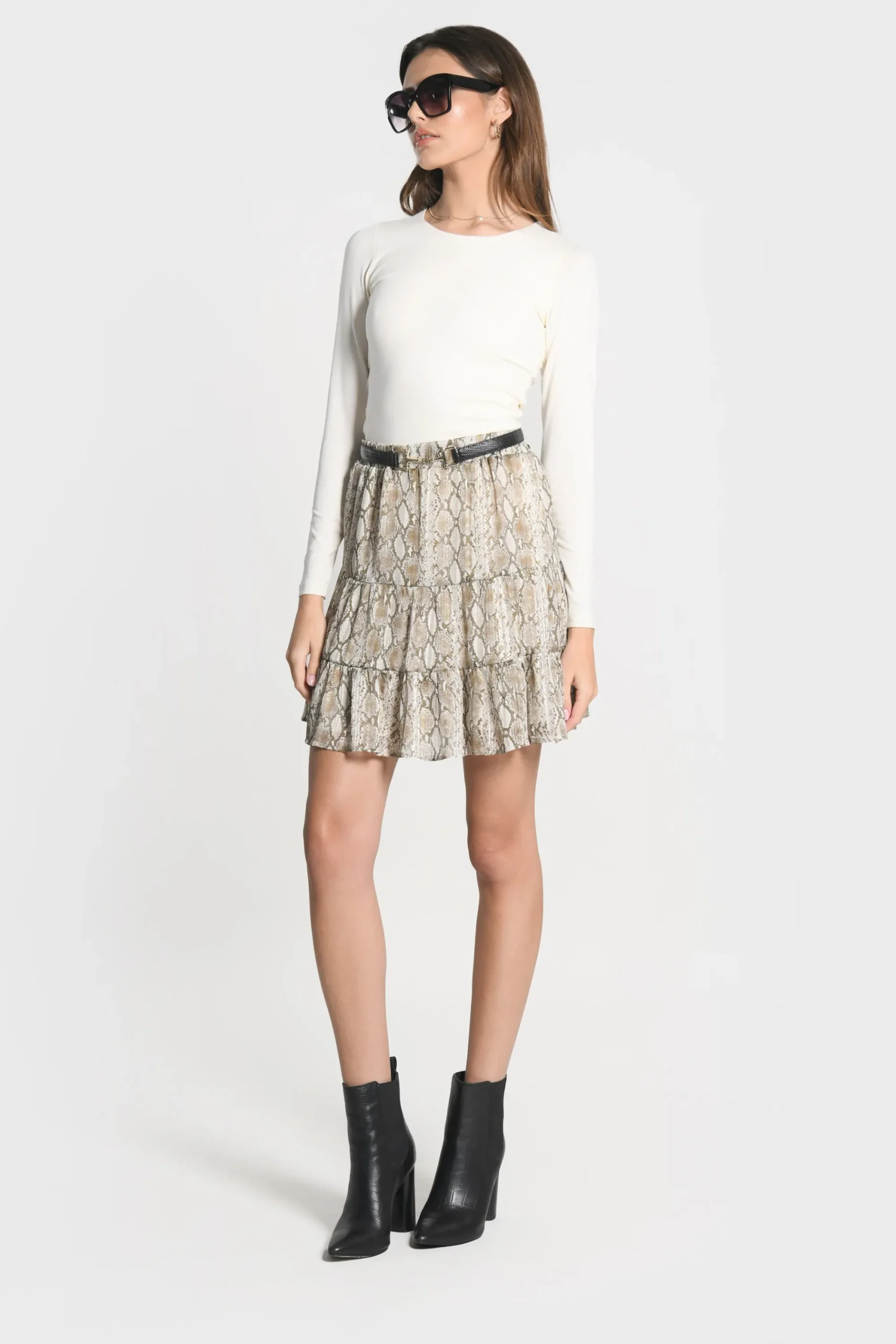 jupe_courte_henna_beige_1.webp KOOKAÏ JUPE COURTE HENNA Beige Best Sale