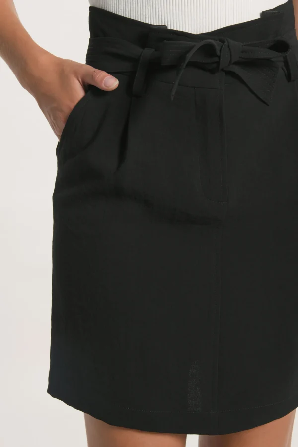KOOKAÏ JUPE COURTE MIKA Noir Flash Sale