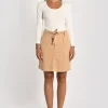 KOOKAÏ JUPE COURTE SUN Beige Best