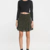 KOOKAÏ JUPE COURTE VITTORIA Kaki Clearance