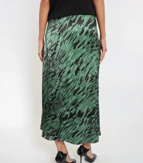 KOOKAÏ JUPE NESSA Noir/vert Cheap