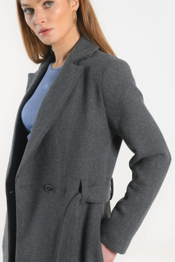 KOOKAÏ MANTEAU - ASTRID - Gris Best