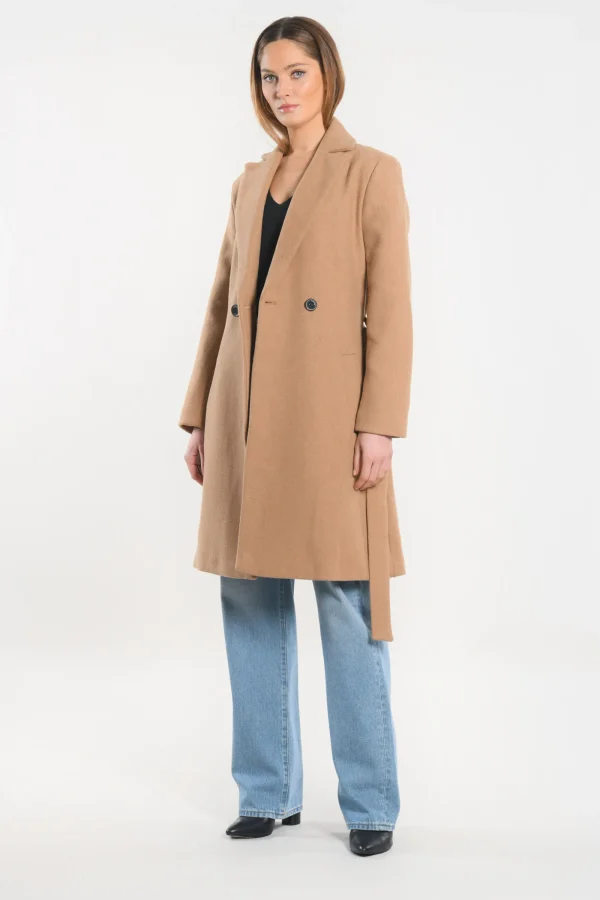 KOOKAÏ MANTEAU - CATHY - Camel Cheap