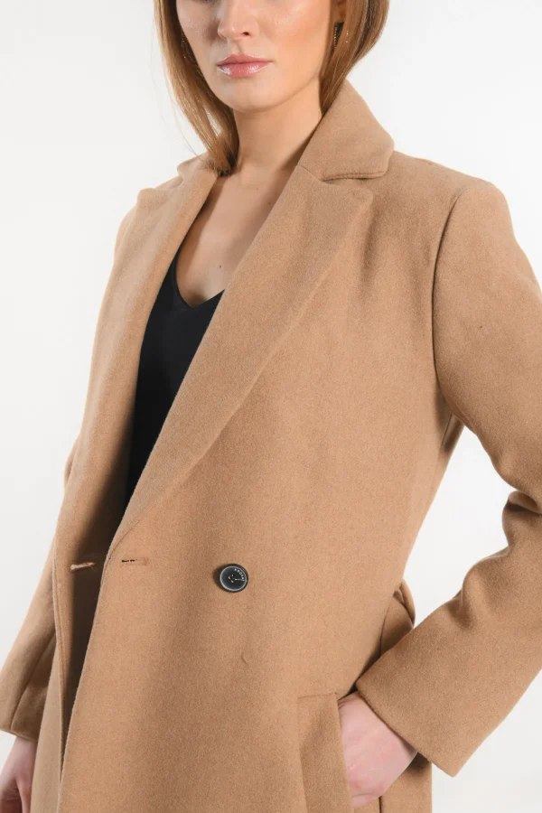 KOOKAÏ MANTEAU - CATHY - Camel Cheap