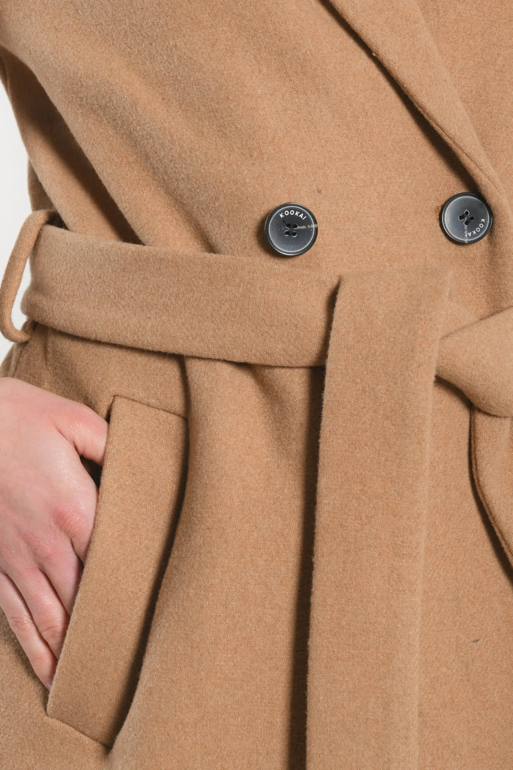 manteau__cathy__camel_4.webp KOOKAÏ MANTEAU - CATHY - Camel Cheap