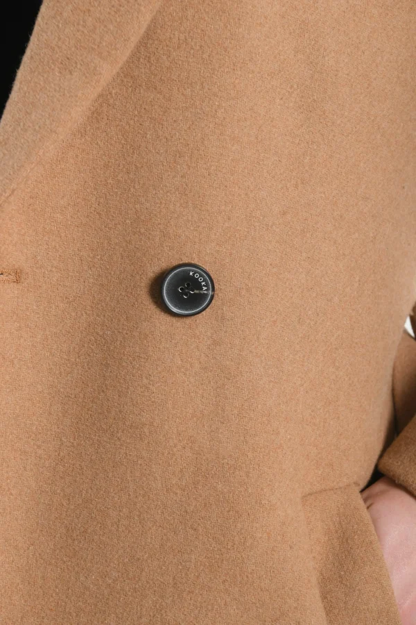 KOOKAÏ MANTEAU - CATHY - Camel Cheap