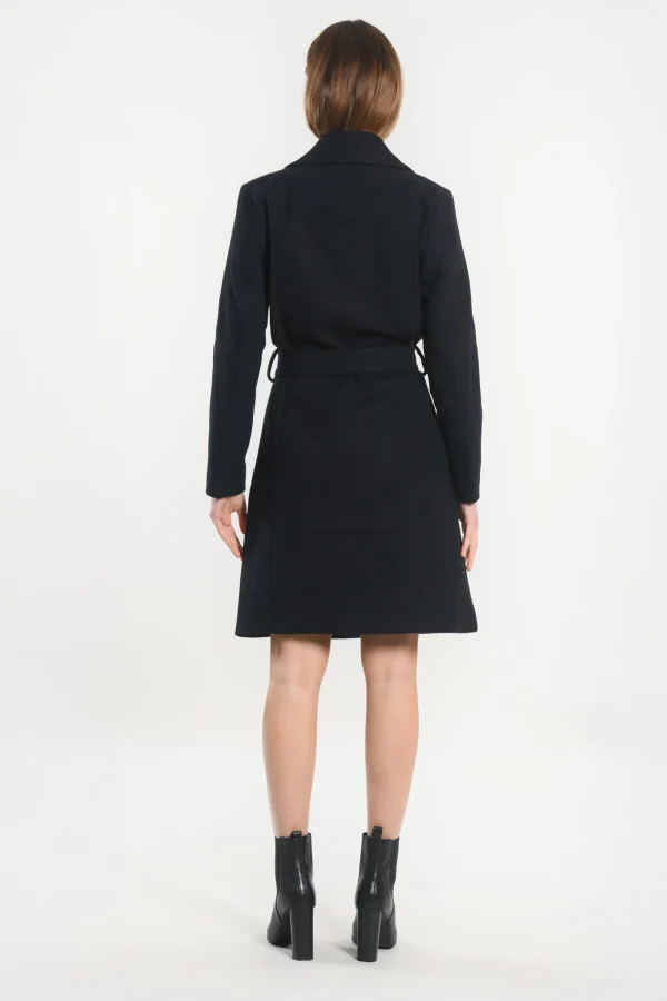 KOOKAÏ MANTEAU - CATHY - Navy Hot