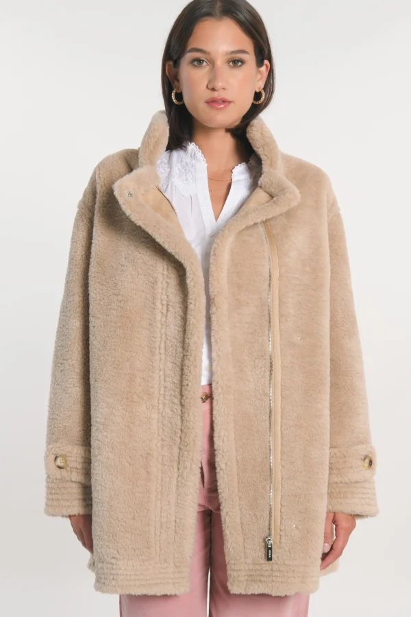 KOOKAÏ MANTEAU - KAREL - Beige Fashion