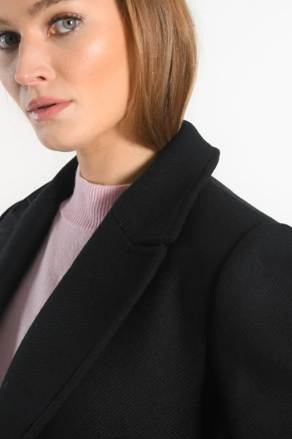 KOOKAÏ MANTEAU LONG - NAEL - Noir Store