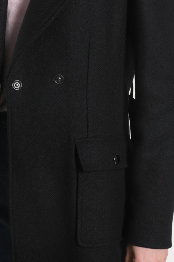 KOOKAÏ MANTEAU LONG - NAEL - Noir Store