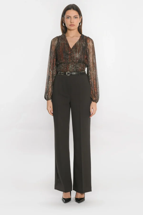 KOOKAÏ PANTALON - BRITNEY - Choco Flash Sale