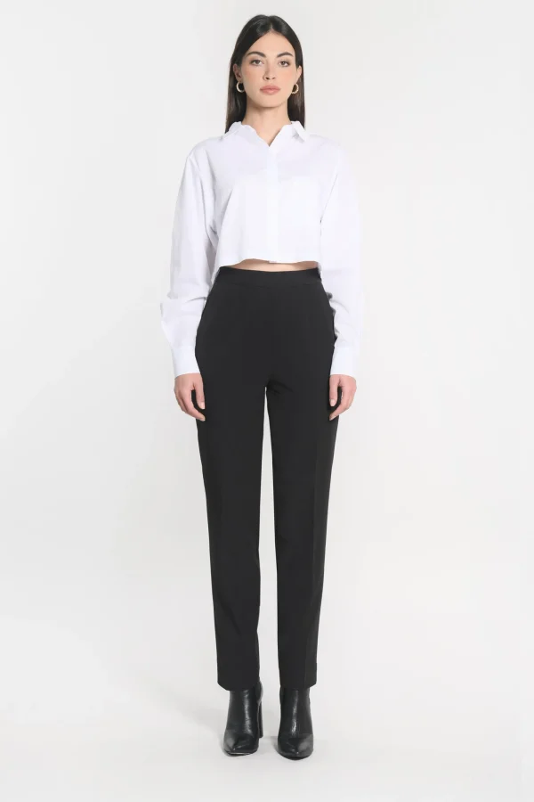 KOOKAÏ PANTALON CIGARETTE MATHILDA Noir Store