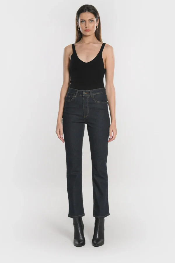 KOOKAÏ PANTALON CROPPED SPORTWEAR DAISY Rinse Discount