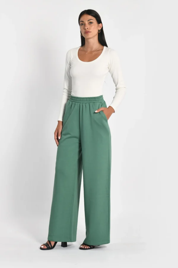 KOOKAÏ PANTALON JOGGING - SUZY - Green Sale