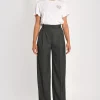 KOOKAÏ PANTALON LARGE SHEILA GRIS FONCÉ Grisfonce Cheap