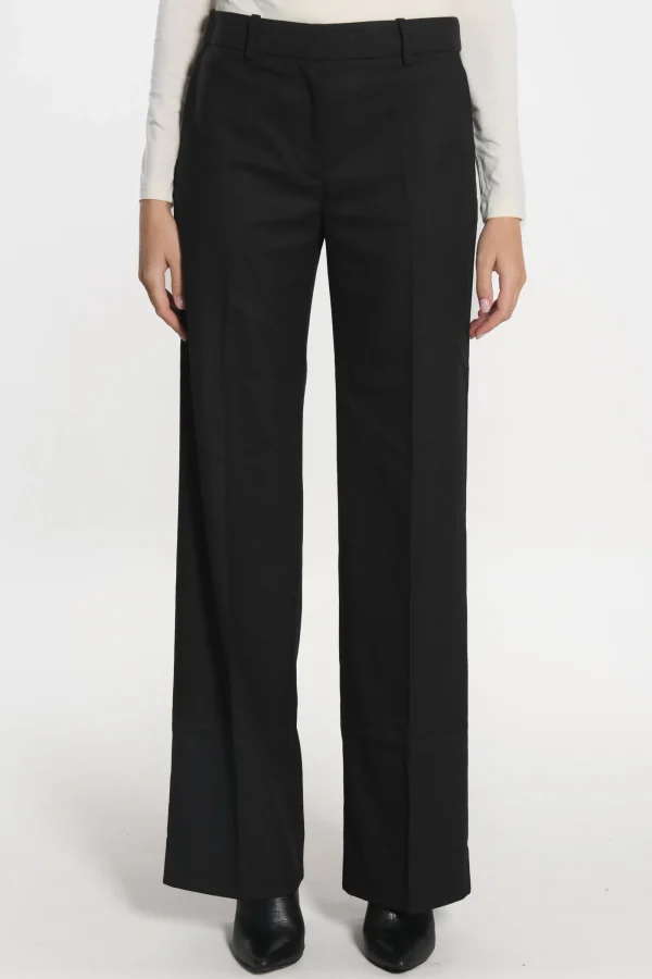 KOOKAÏ PANTALON TAILLE BASSE SHEILA Noir Sale