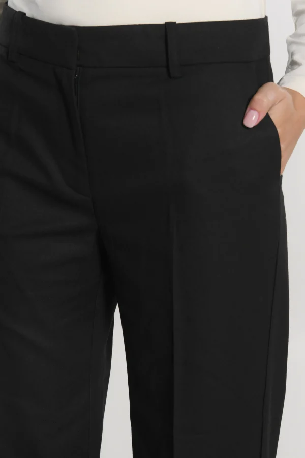 KOOKAÏ PANTALON TAILLE BASSE SHEILA Noir Sale