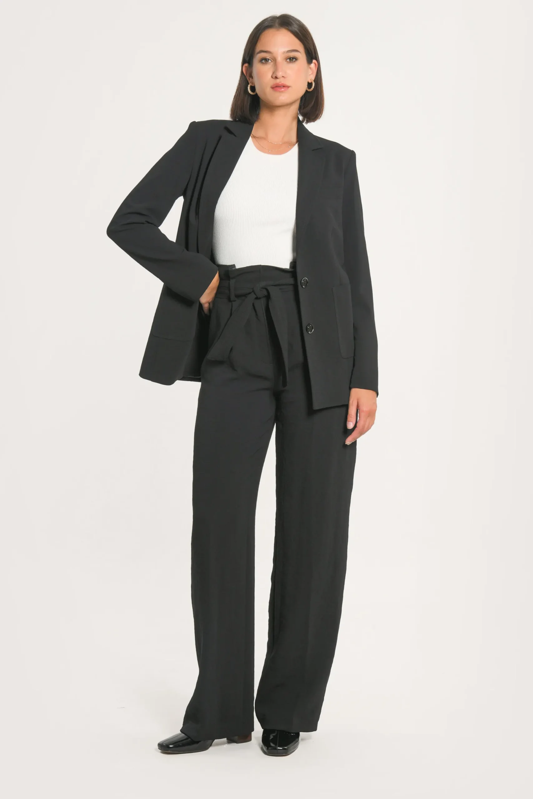 pantalon_tailoring_large__0.webp KOOKAÏ PANTALON TAILORING LARGE MIKA Noir Outlet